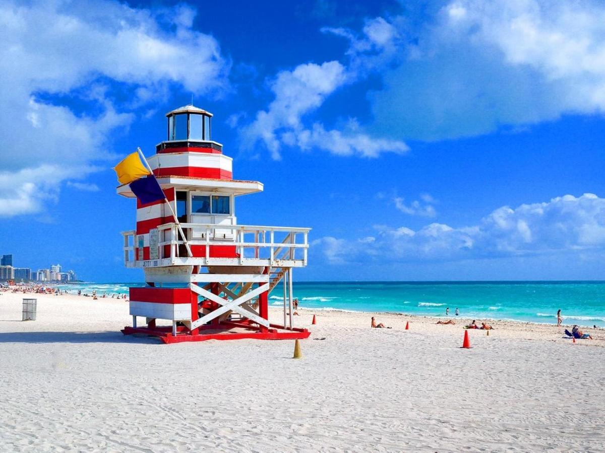 Luxe 2Br1Bath South Beach 1 Min Walk From Ocean Маями Бийч Екстериор снимка