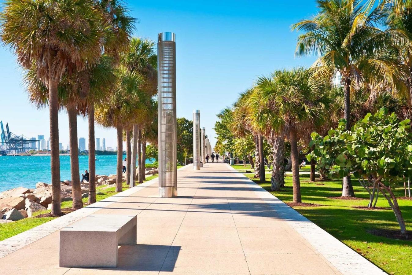 Luxe 2Br1Bath South Beach 1 Min Walk From Ocean Маями Бийч Екстериор снимка